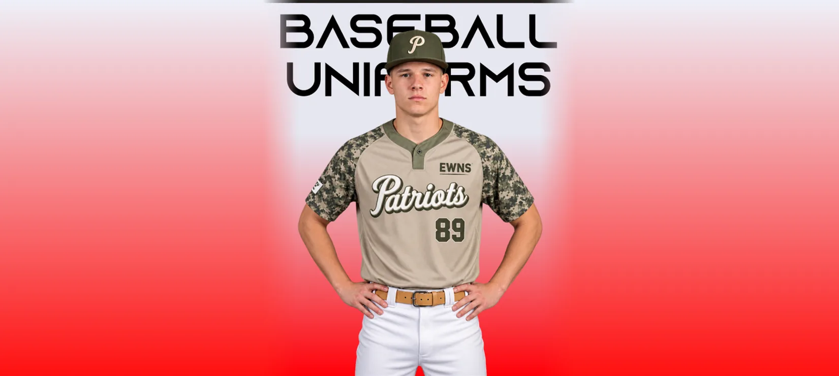 EWNS custom baseball uniforms