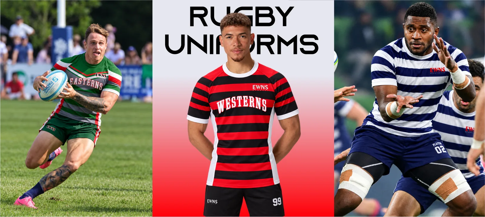 Rugby uniforms
